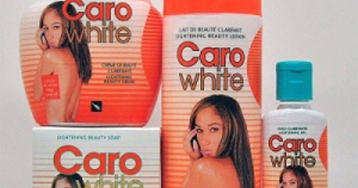 Use Caro White on Face