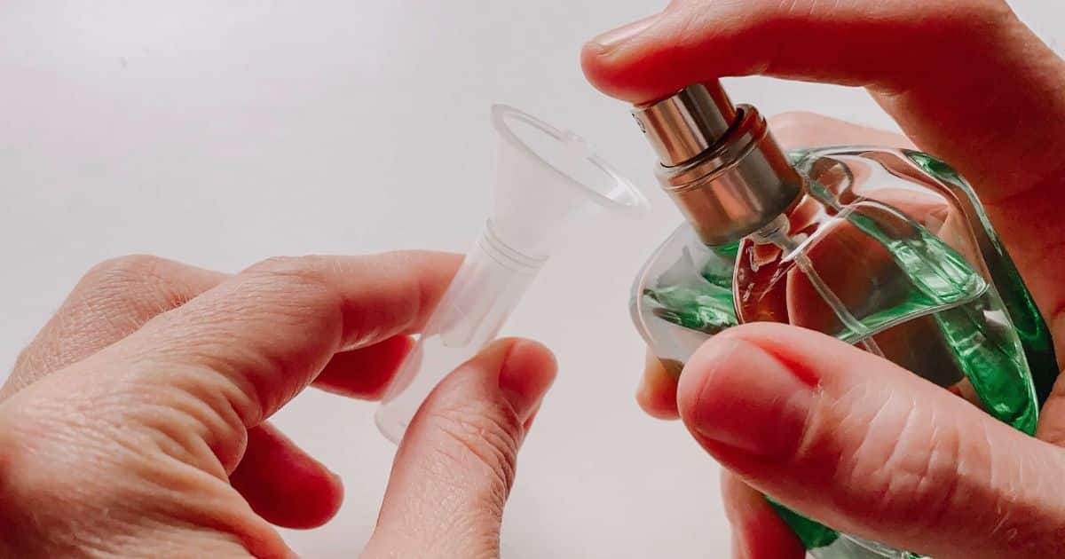 Transfer Perfume From One Bottle To Another