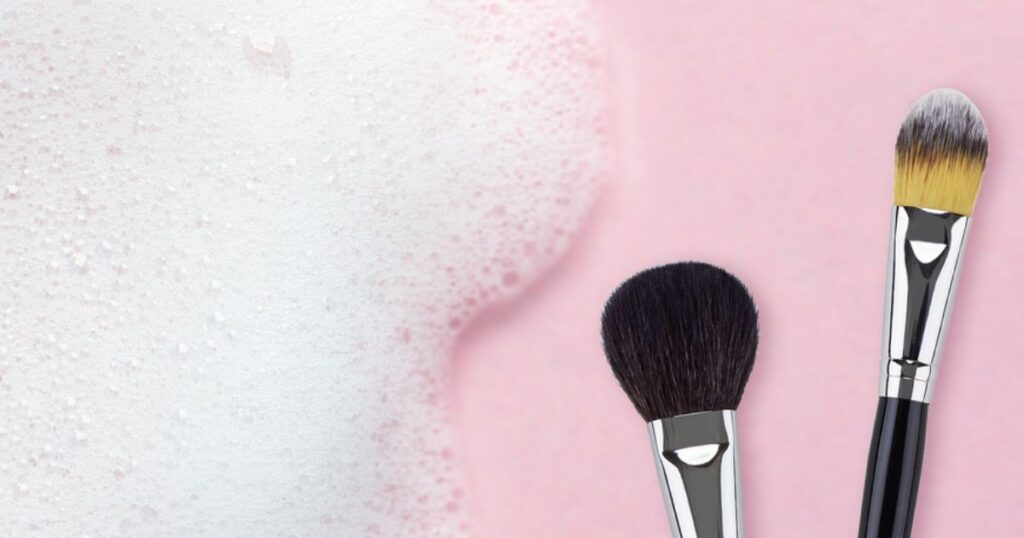 How to Properly Clean Makeup Brushes With Micellar Water