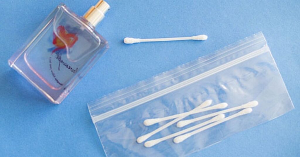 Use a Cotton Swab or Q-tip